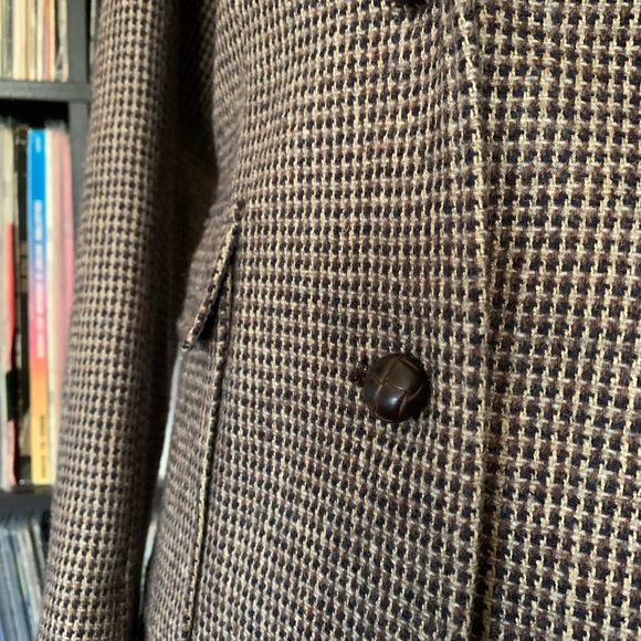 wool blazer jacket 80s 90s vintage preppy fall - Picture 11 of 12